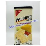 Vintage Premium Saltine Crackers Tin