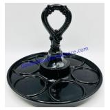 Black Glass Cup Carrier