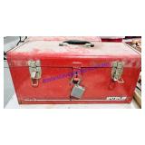 Waterloo Metal Toolbox w/ Lock