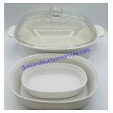 Casserole Dishes w/ 1 Lid