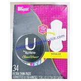 Sealed Kotex Pads Box