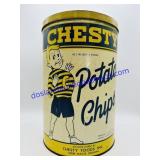 Vintage Potato Chips Tin