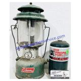 Coleman Propane Lamp & Can (Empty)