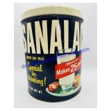 Vintage Sanalac Nonfat Dry Milk Tin