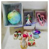 Mercury Glass Christmas Ornaments