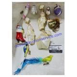 Mercury Glass Christmas Ornaments