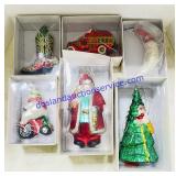 Mercury Glass Christmas Ornaments