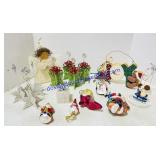 - Lot of Christmas Ornaments and Decorations