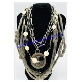3 Metal Necklaces