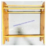 Wooden Quilt Rack