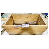 12x12x25" Wooden Crate