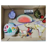Glass Christmas Ornaments