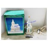 Lighted Porcelain Church