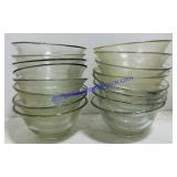 16 Small Glass Bowls