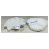 Milk Glass Trays