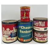 Vintage Coffee Tins