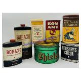 Lot of Vintage Tins