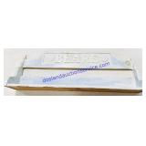 Wooden Painted Hanging Shelf 37.5 W x 13H x 6.5D
