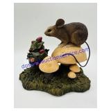 Woodies Mouse on Mushroom