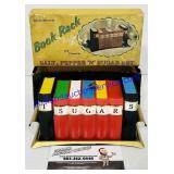 Antique Davis Book Rack Salt, Pepper 'n' Sugar