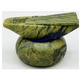 Hand Carved Stone Seal Oil Kudlik