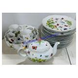 Set Of Lenwile Ardalt Strawberries, Butterflies