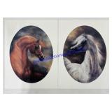 2 Signed Water Color Prints