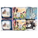 4 Horse Blankets & 2 Horse Pillows