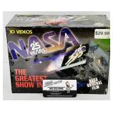 10 NASA 25 Years VHS Tapes