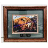 Framed ï¿½In Spirit Onlyï¿½ By Judy Larson. 12ï¿½x10ï¿½