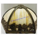 Vintage Slag Glass Lamp Shade