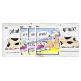 5 Rubes 'Got Milk' Posters