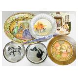 6 Mixed Collectors Plates