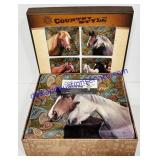 Set of 4 Horse Cracker Barrel Salad Plates