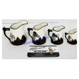 Studio Pottery Mini 'Sleepy Eye' Pitcher Set