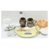 12 Pieces of Glassware/Ceramics
