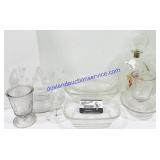 12 Pieces of Crystal Glassware