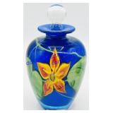 Blown Art Glass Perfume Bottle