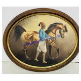 Wood Framed Painting. 16ï¿½x13ï¿½