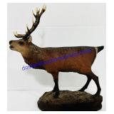 Wooden Elk Figure (Loose Horns)