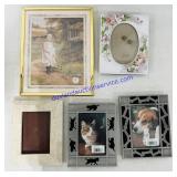 Various Sized Picture Frames