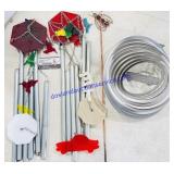2 Wind Chimes and Outdoor Decorations