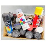 Spray Paint & Cleaning Supplies