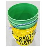 Two 5 Gallon Buckets