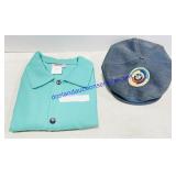 BMW Newsboy Cap & XL Short Sleeved Snap Shirt