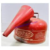 Galvanized 2.5 Gallon Gasoline Can
