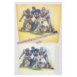 2 Chicago Bears Posters
