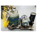 Homemade Air Compressor On Wheels No Markings