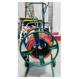 Unknown Length Of Extension Cord On Rolling Reel.