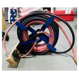 Unknown Amount Of Air Hose On Reel.